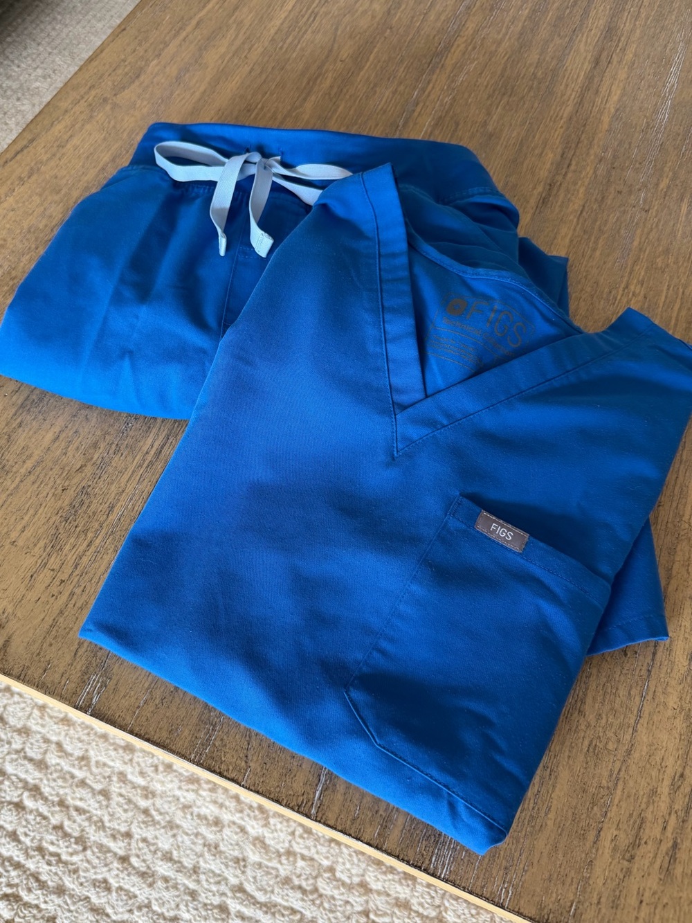 Figs Women’s Royal Blue Set